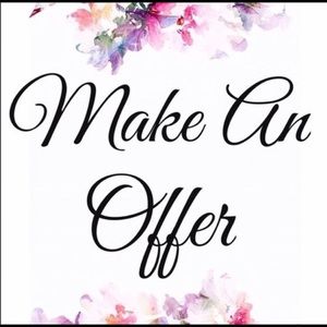 Reasonable offers are welcomed